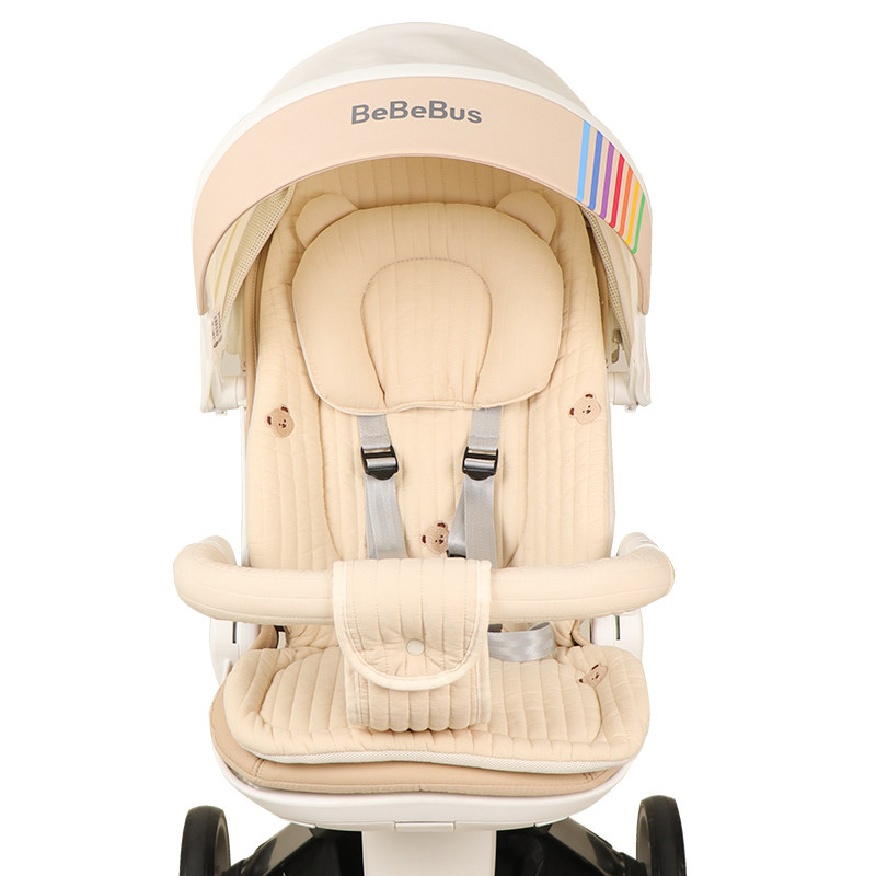 适用bebebus婴儿车坐垫秋冬遛娃神器垫子四季通用推车棉垫A类纯棉,淘宝优惠券,粉丝福利购,淘宝优惠卷