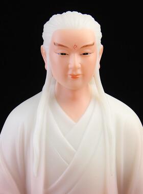 汉白玉东华帝君神像东王公东皇公东华紫府少阳君扶桑大帝佛像摆件
