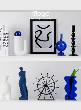 速发简约抽象艺术摆居酒柜装厅品家件高颜值办公室客饰工艺礼