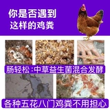 Куриный помет легко может быть пробиотиком и ферментирован травой. Куриный помет различных стилей и цветов можно использовать без остатка.