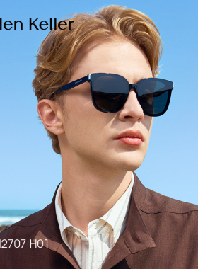 海伦凯勒2025年春季新款黑超墨镜