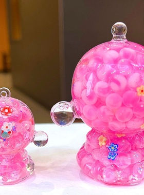 大号夜光泡泡马特SP暗黑系列恶魔女孩公仔手办玩偶桌面流沙摆件