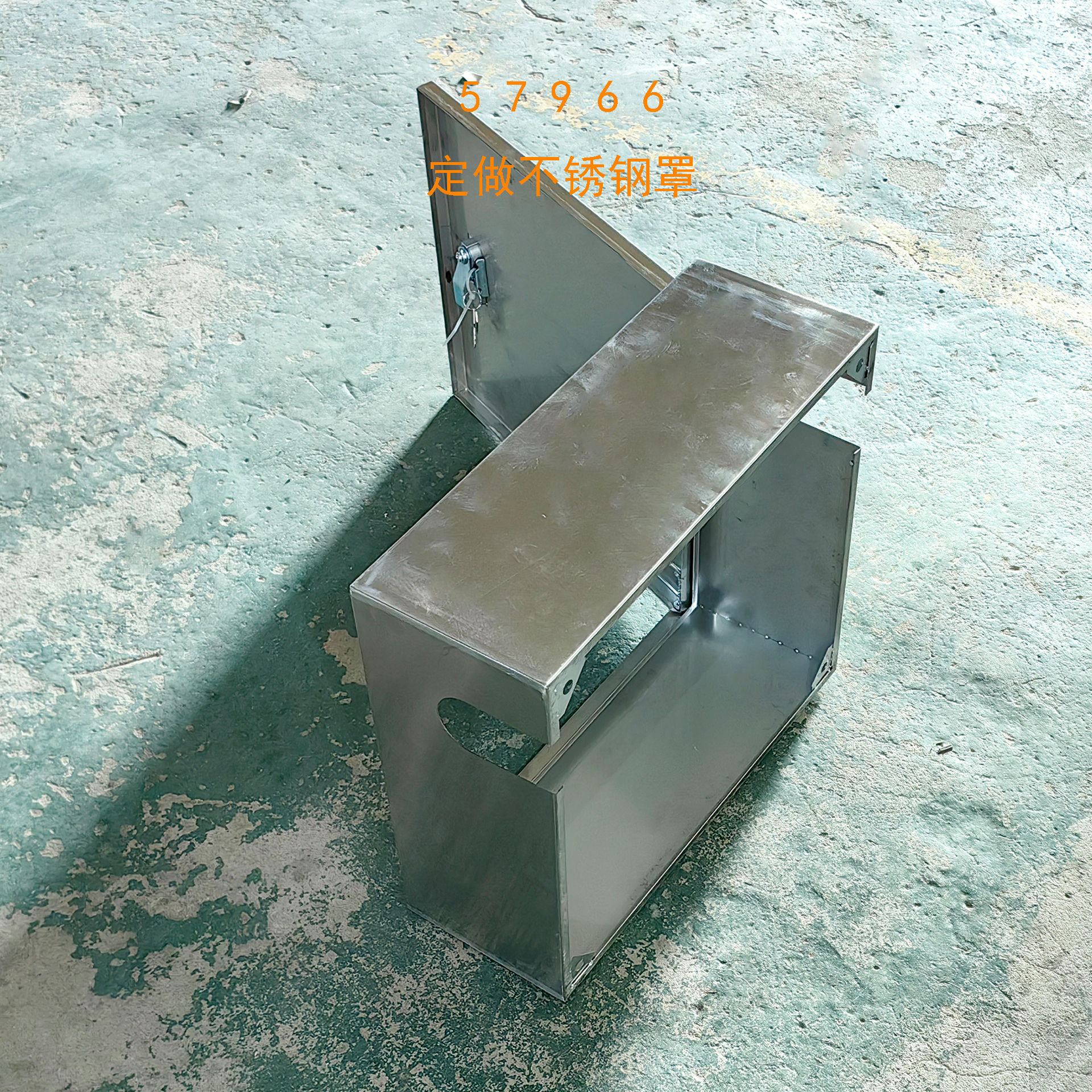 定制不锈钢水表箱盖板阀门前置过滤器装饰遮挡箱罩电表开关保护罩 - 图2