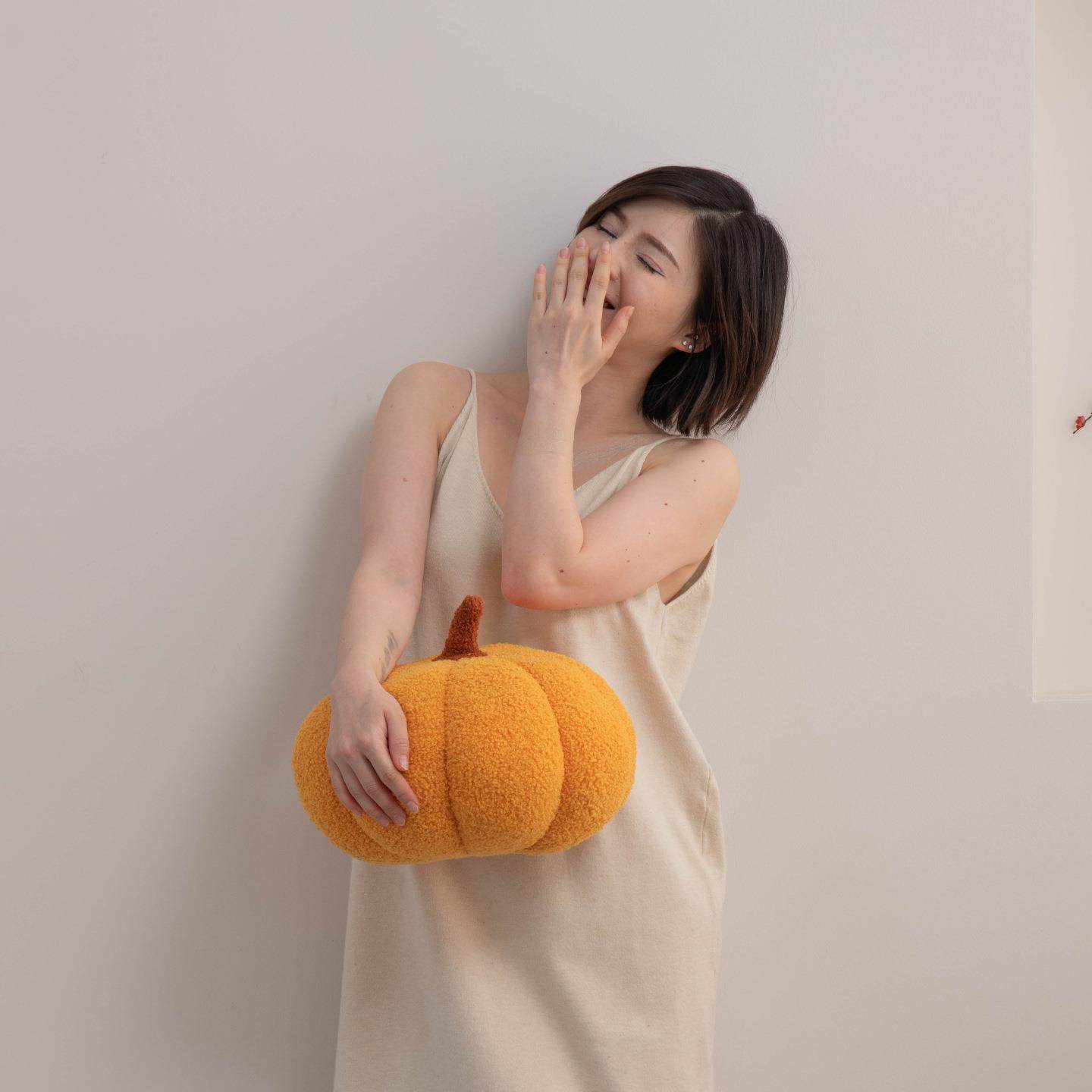 南瓜抱枕沙发客厅靠枕北欧风异形飘窗卧室装饰靠枕摆件靠垫万圣节,淘宝优惠券,粉丝福利购,淘宝优惠卷