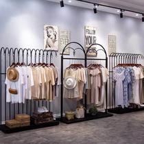 Clothes hanger Clothing Shop Exclusive for men and women shelves display shelves Landing Style Combinations Hang Clothes