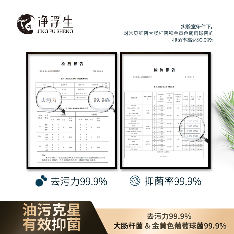  净浮生油污清洁剂