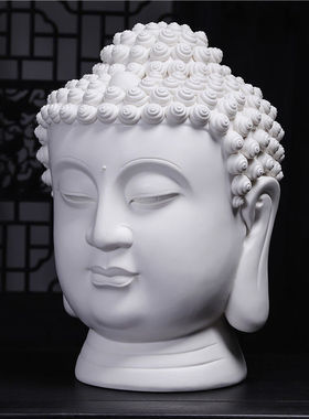 中国白摆件客厅均浪白瓷礼品收藏