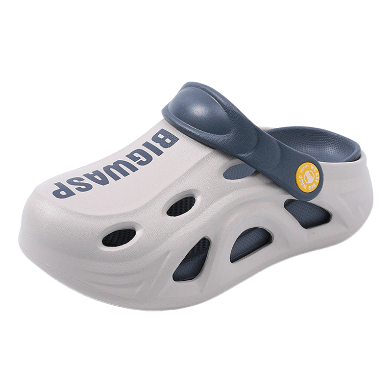 大黄蜂儿童洞洞鞋男童拖鞋新款防滑沙滩防臭凉鞋夏季男孩小孩凉拖 - 图3