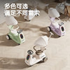 Children's electric remote control rocking stroller baby stroller with fence swing 1-3 years old baby four-wheel walking artifact