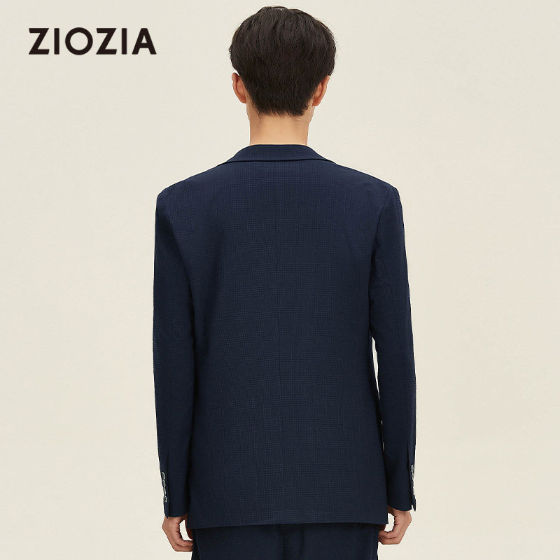 ZIOZIA男装春季时尚休闲单排扣男士休闲西服ZKGC1X21J,淘宝优惠券,粉丝福利购,淘宝优惠卷