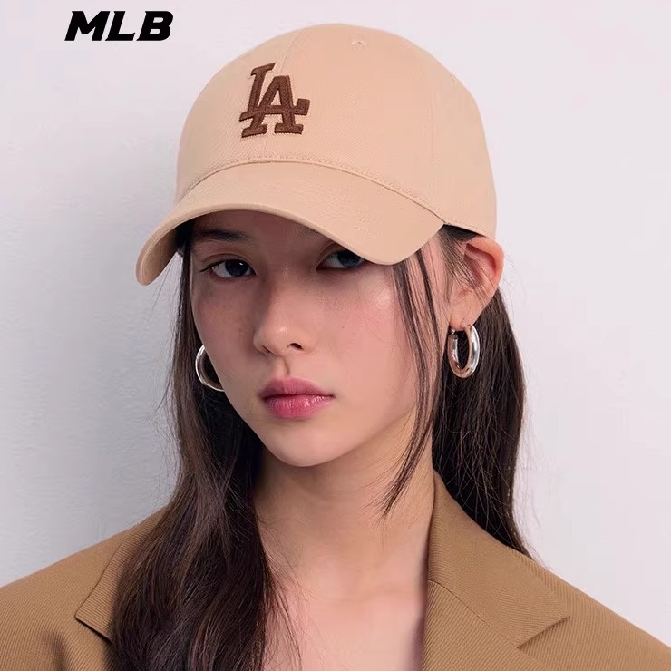 MLB帽子男女同款新款棒球帽休闲帽运动帽鸭舌帽刺绣遮阳3ACPB064N - 图1
