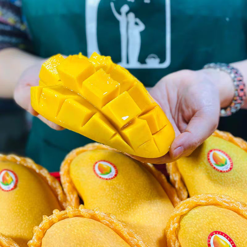 顺丰】树上熟海南金煌芒特大果新鲜芒果当季整箱水果礼盒装水仙芒,淘宝优惠券,粉丝福利购,淘宝优惠卷