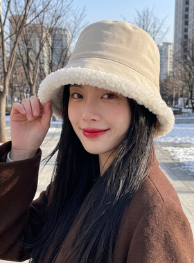 户外双面渔夫帽大头围显脸小旅游