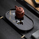 Guiyintang ຈີນມື painted ໄມ້ໄຜ່ teapot ຊາ tray ຄົວເຮືອນ retro ຕາຕະລາງຟອງແຫ້ງ kung fu ຊາຊຸດ tray saucer ຈອກ holder