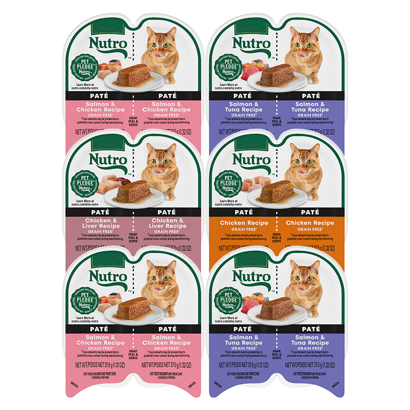 美士进口一分为二餐盒猫零食主食级营养猫罐头鸡肉味成猫湿粮6盒