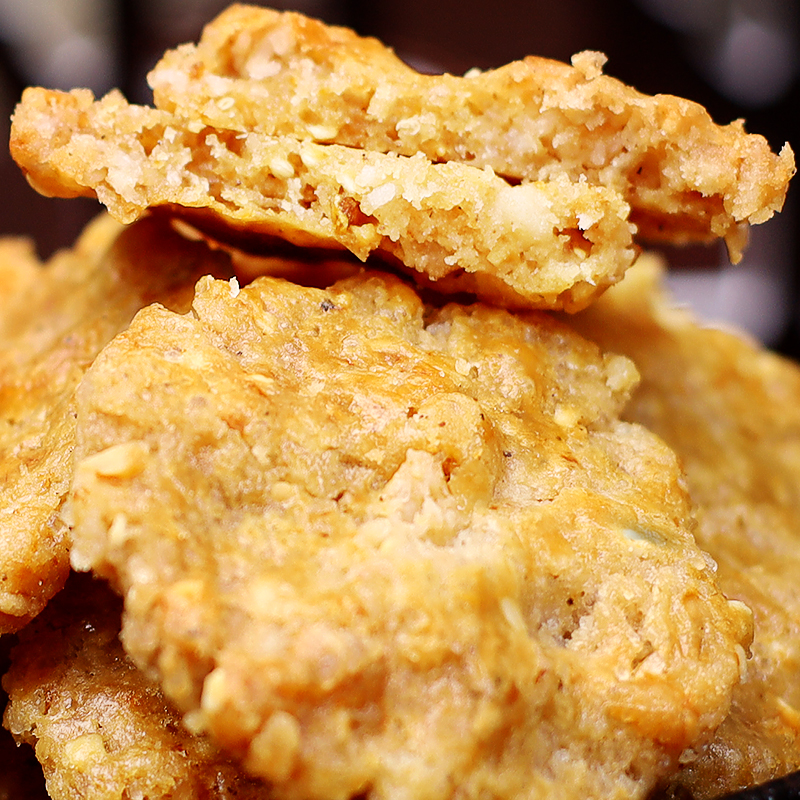 广州荔煌酒家鸡仔饼干正宗广东特产小吃零食酥广式糕点心软糯美食