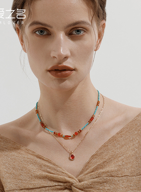 从爱之名霓虹项链新中式古风