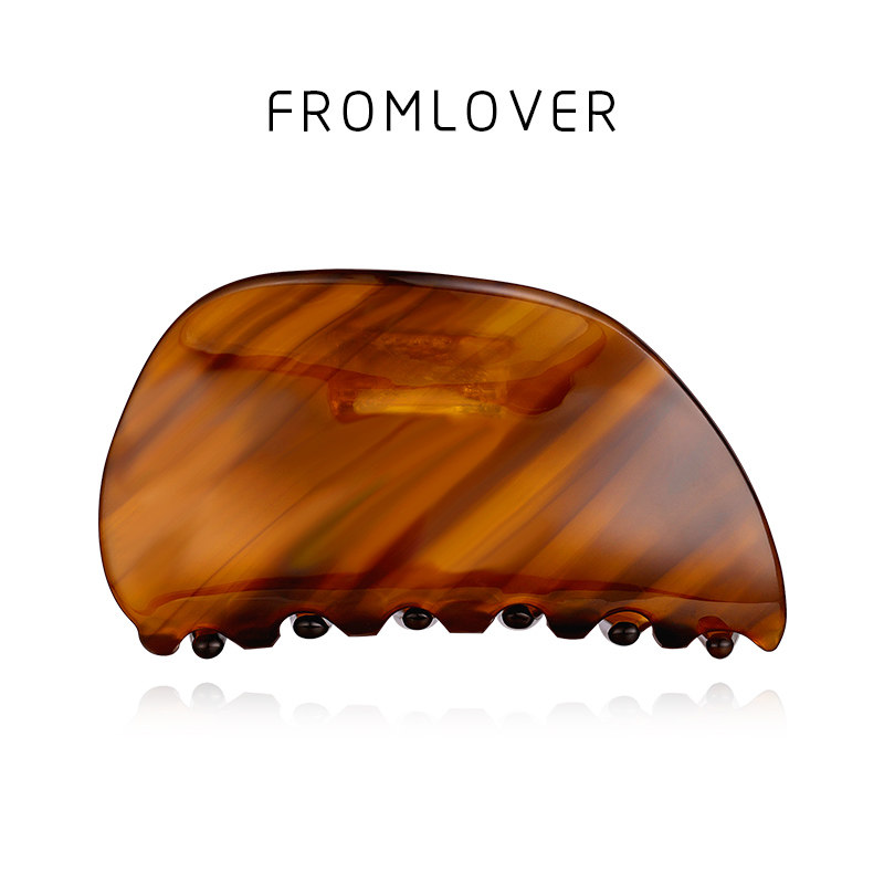 从爱之名新品醋酸板材抓夹鲨鱼夹气质半扎发高颅顶发饰新款发抓,淘宝优惠券,粉丝福利购,淘宝优惠卷