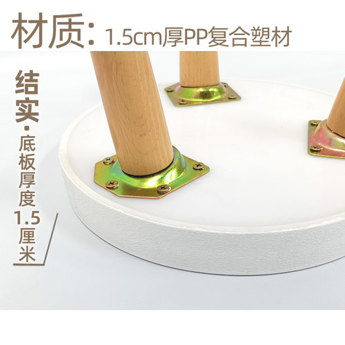 花叶®纯色花架花几简约花盆带脚托盘多肉鱼缸接水落地式增高托架 - 图0