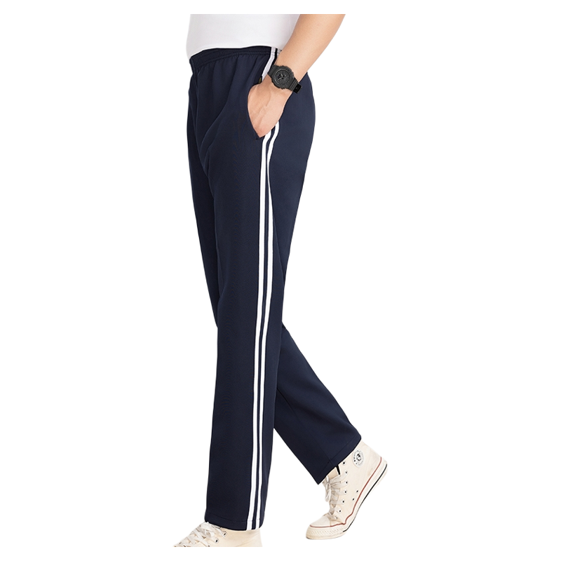 夏季校服裤子男女春秋冬季加绒藏蓝色初中高中小学生一条杠运动裤,淘宝优惠券,粉丝福利购,淘宝优惠卷