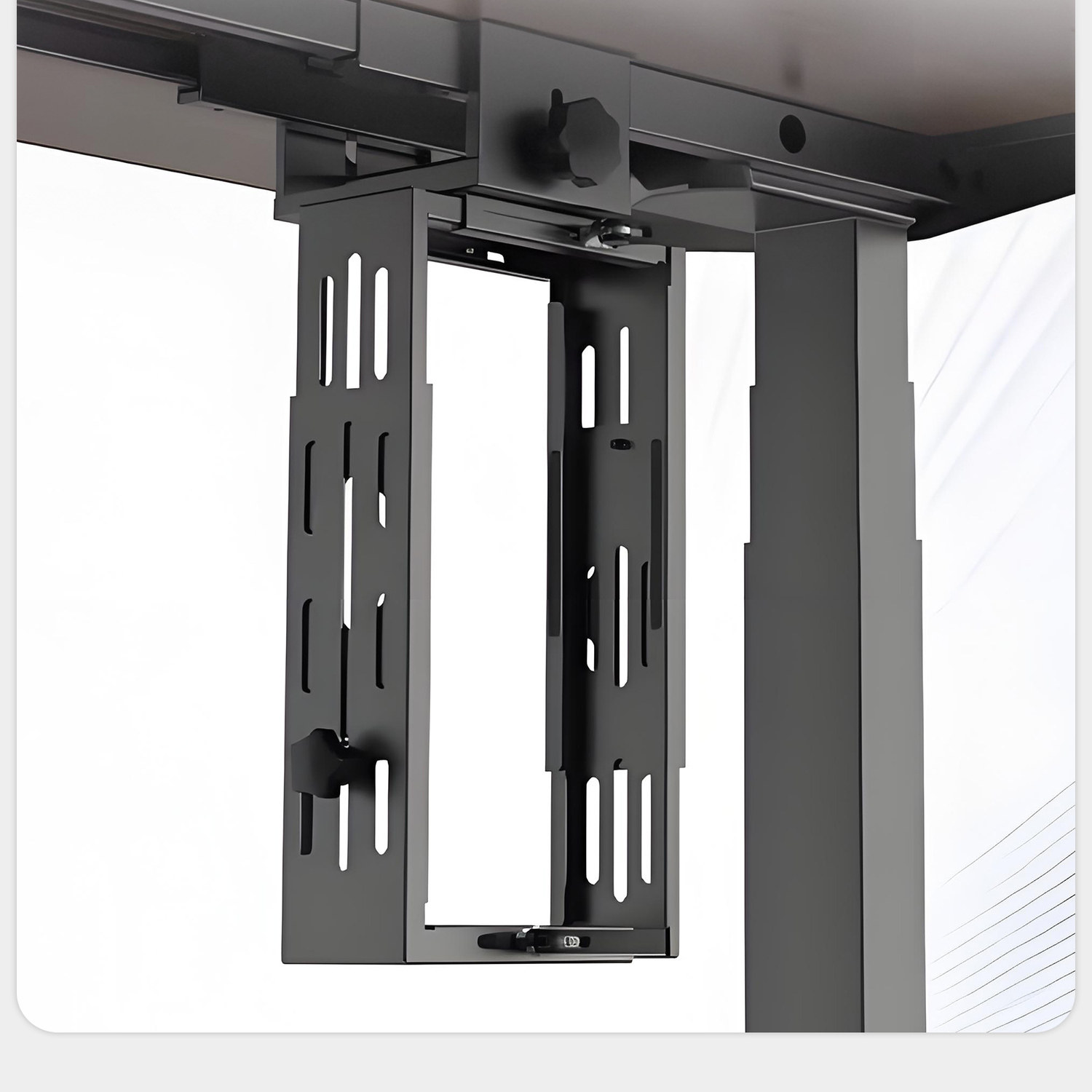 名造电脑主机托架升降桌机箱悬空支架大主机悬挂架桌下悬挂式托架,淘宝优惠券,粉丝福利购,淘宝优惠卷