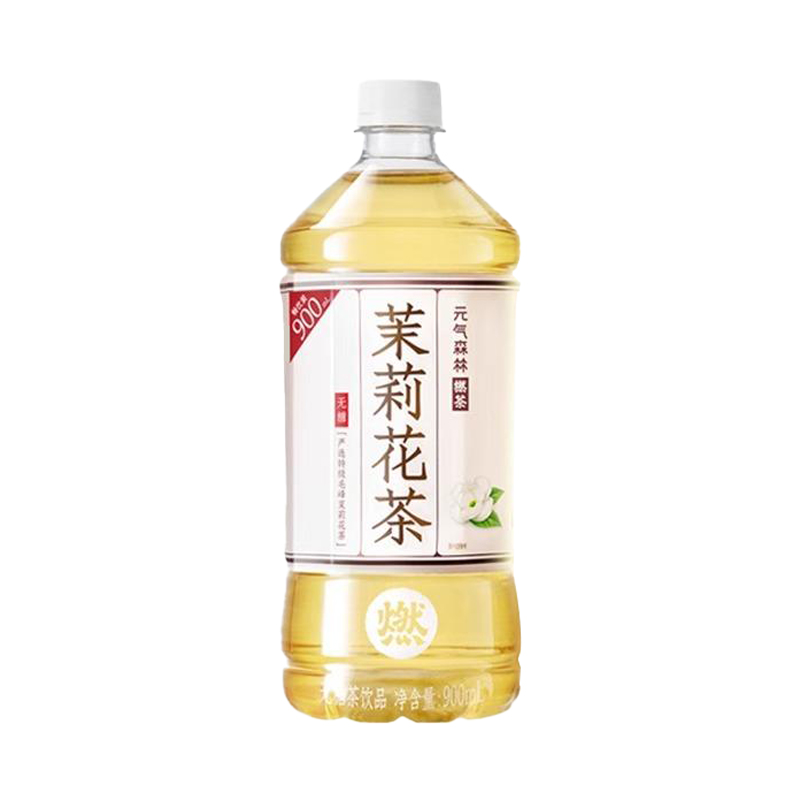 【企】元气森林燃茶茉莉花茶12大瓶家庭装无糖茶饮料茉莉花茶整箱 - 图3