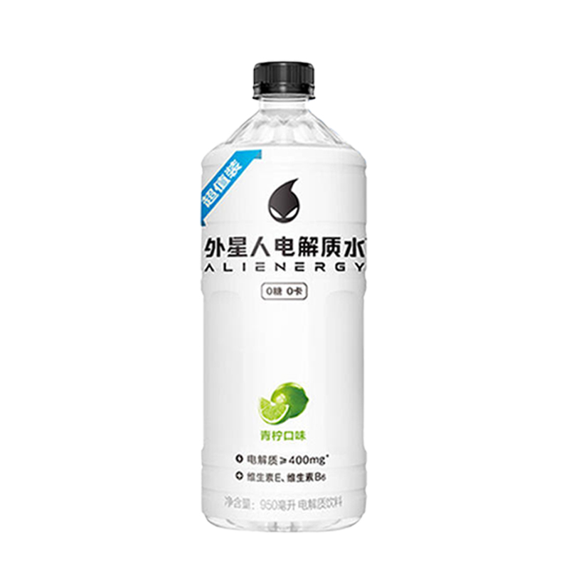 元气森林外星人电解质水白桃青柠海盐味功能性饮料950ml*2瓶装 - 图3