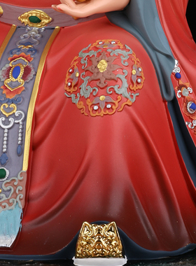 月老星君神像月下老人姻缘牵红绳红娘树脂佛像居家用坐山月老摆件