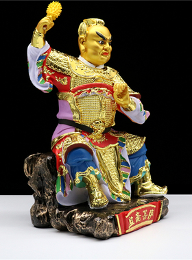 监斋菩萨监斋使者紧那罗佛像16寸树脂居家寺庙佛像供奉摆件包邮