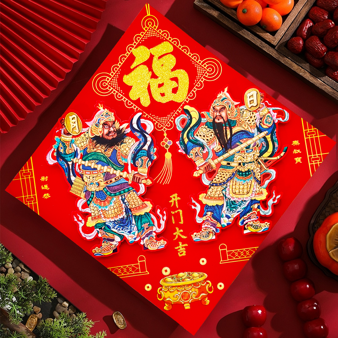 2026立体福字过年门贴植绒撒金新春创意春节喜庆装饰福贴,淘宝优惠券,粉丝福利购,淘宝优惠卷