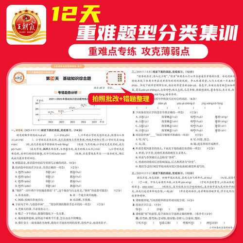 2026新小升初真题卷王朝霞试卷全套名校期末真题精编卷必刷题人教版六年级下册语文数学英语专项训练总复习资料小升初寒假衔接作业 - 图2
