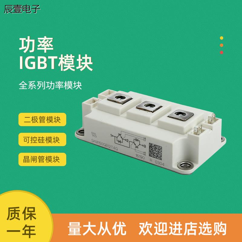 IGBT模块SKM100GB12T4G SKM150GB12T4G SKM450GB12T4 SKM600GB12T - 图1