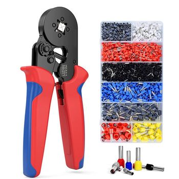 8DWL tubular pin crimping pliers HSC8 6-4/6-6 VE ປະເພດເຄື່ອງ crimping terminal ກົດເຢັນຂອງໄຟຟ້າ