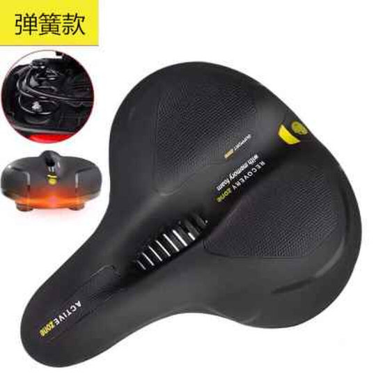 极速登山车自g行车坐垫加大加厚舒适弹簧避震车座垫超软座鞍坐鞍