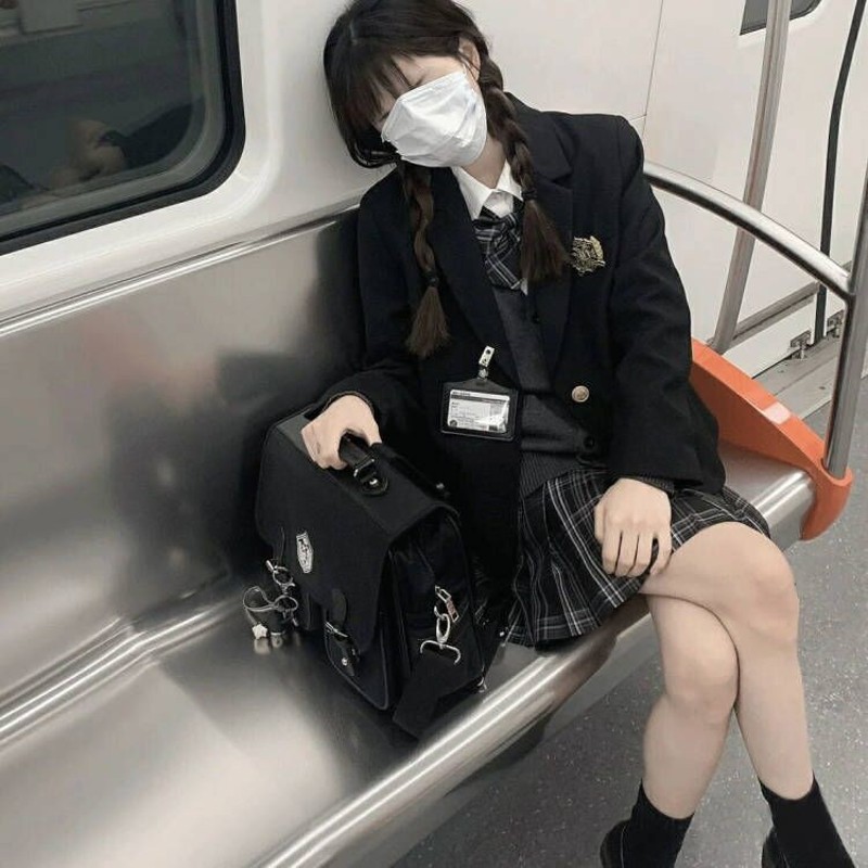 少女也会翻白眼 陇海西服 学院风jk外套西装秋季校供感西服制服女 - 图0