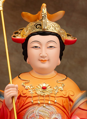 玉帝王母佛像玉皇大帝王母娘娘瑶池金母彩绘树脂神像家居摆件新品
