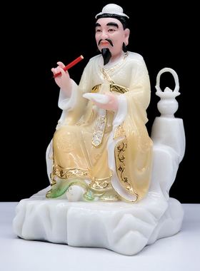 孙思邈神像药王神像药王爷神像药王孙思邈坐像去病保平安居家摆件