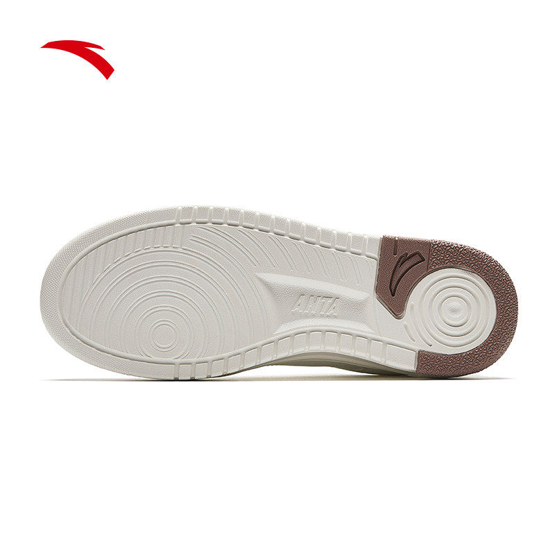 安踏破竹丨经典平底小白鞋男鞋2026春季新款板鞋运动鞋112618015,淘宝优惠券,粉丝福利购,淘宝优惠卷