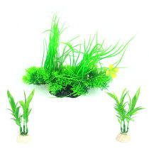 Pictuture (peure) fish tank aquarium building simulation water grass to decorate plastic fake flower and grass multi-spec swing piece