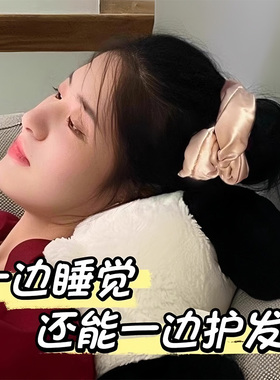 枕头大肠发圈发绳加棉充绒睡眠