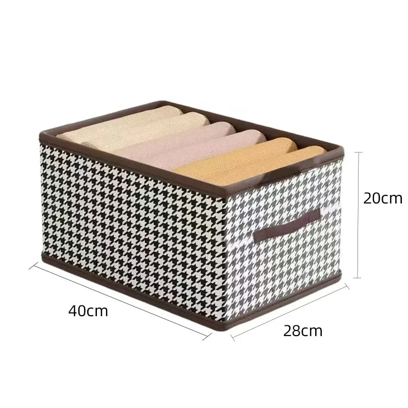 收纳箱家用收纳衣服物裤子抽屉式布艺整理储物箱柜分层神器收纳筐