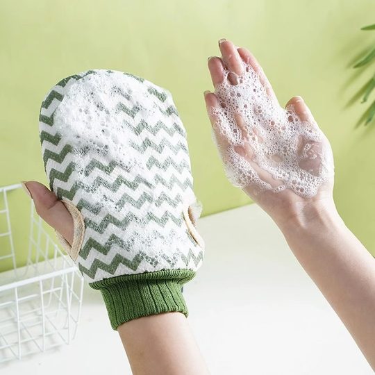 搓澡巾女士专用强力搓泥去污神器加厚双面成人男洗澡家用搓背手套