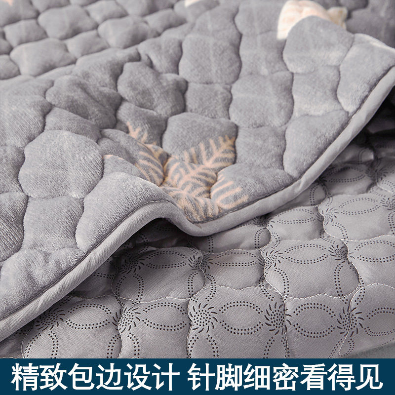 牛奶绒床垫软垫家用铺床毯垫被毛毯 花舍床垫/床褥/床护垫/榻榻米床垫
