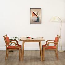 Custom solid wood Aging Furniture Table Dining Chair to the Old House Pension Homes Community Pension Health Project Factory Home