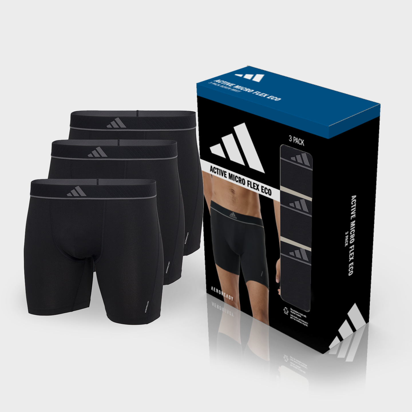 【线下同款】阿迪达斯男士运动内裤加长款速干四角平角短裤,淘宝优惠券,粉丝福利购,淘宝优惠卷