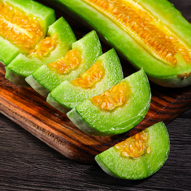 【所有姐姐的衣橱直播间】山东羊角蜜甜瓜当季新鲜水果脆甜包邮