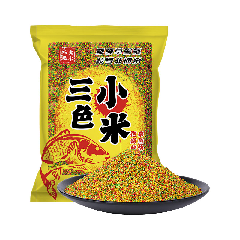 钓鱼麝香三色米酒米打窝米野钓鲫鱼窝料黑坑鲤鱼麻团颗粒小米饵料,淘宝优惠券,粉丝福利购,淘宝优惠卷