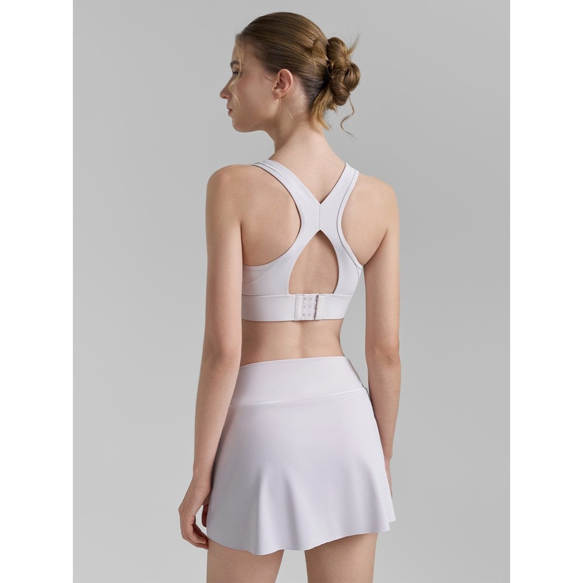 健身套装两件套2025春夏新款高强度运动内衣女防走光裸感瑜伽短裙,淘宝优惠券,粉丝福利购,淘宝优惠卷