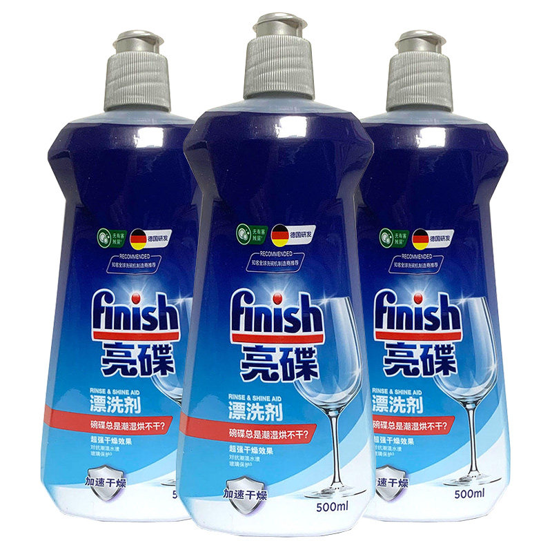 Finish rinse aid for dishwashers