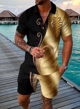 Printed POLO Short Sleeve Men